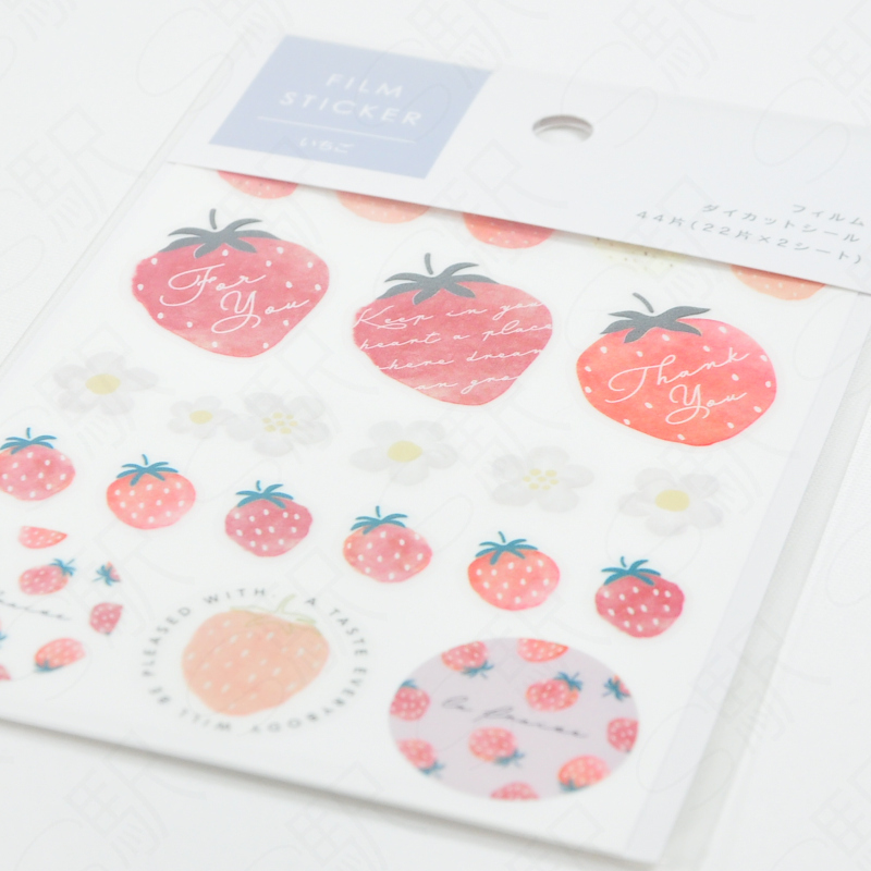 Kyowa FILM STICKER [62-E25] - Strawberry